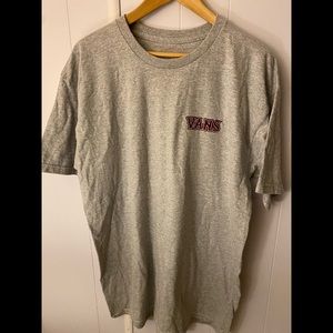 Gray Vans Warped Tour Shirt